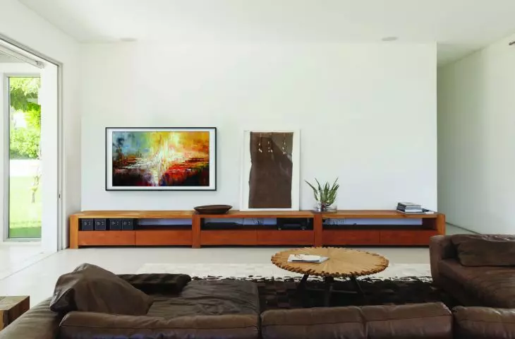 interior design with The Frame TV