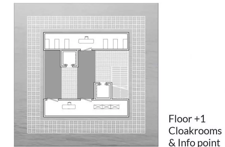 Salinarium, 1st floor plan