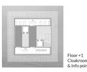 Salinarium, 1st floor plan