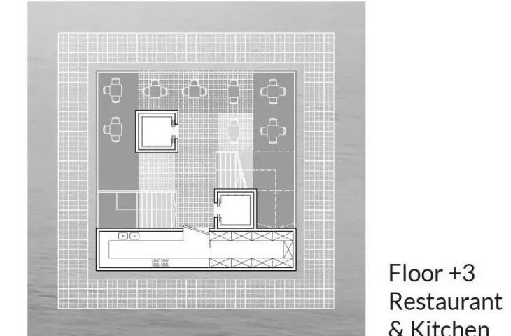 Salinarium, 3rd floor plan