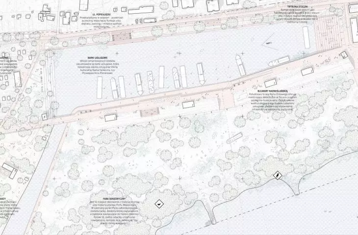 Winter Port, projection