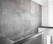 House on the Slope, gray in the interiors