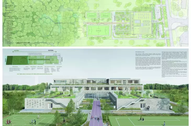 Second place: Piotr Hardecki Architect and Agnieszka Kacprzak