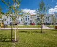 nowo powstała zabudowa wielorodzinna projektu Major Architekci