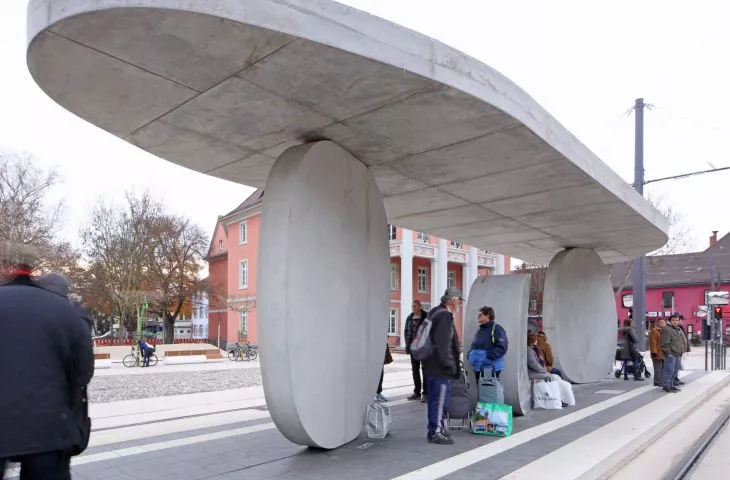 Nowy przystanek tramwajowy w niemieckim Kehl 