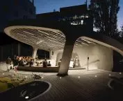 amphitheater during the evening event