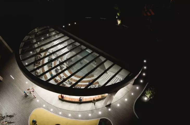 bird's eye view