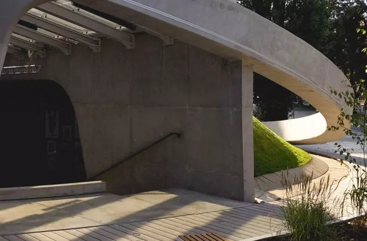 part of the amphitheater