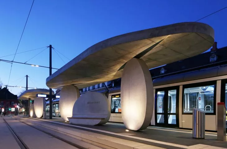Nowy przystanek tramwajowy w niemieckim Kehl 