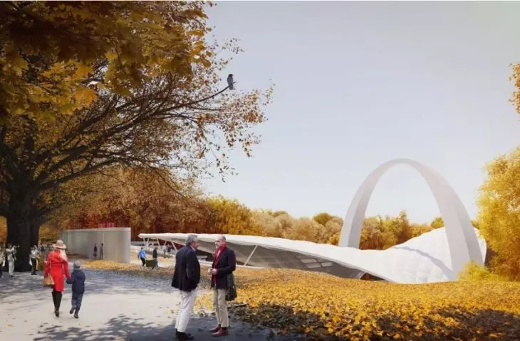 Visualization of the Summer Theatre redevelopment, Flanagan Lawrence office