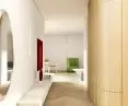 hallway and wall closets
