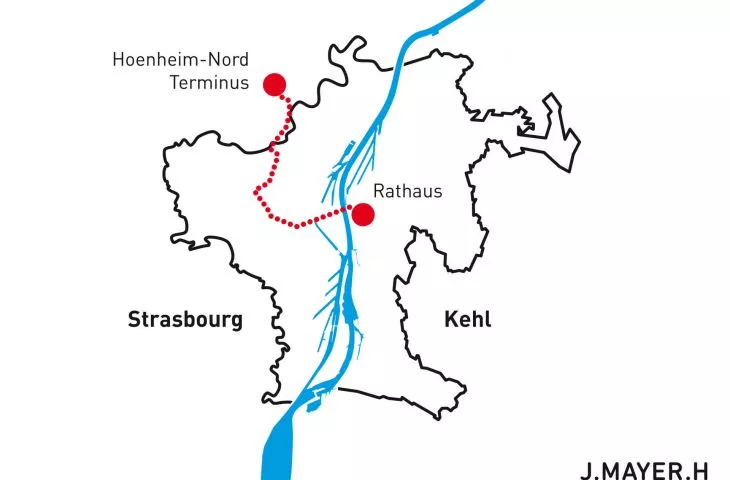 Nowy przystanek tramwajowy w niemieckim Kehl 