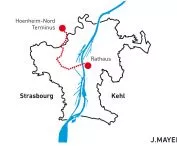Nowy przystanek tramwajowy w niemieckim Kehl 