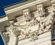 detail on facade