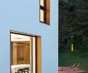 home at dusk
