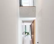 corridor and open floor