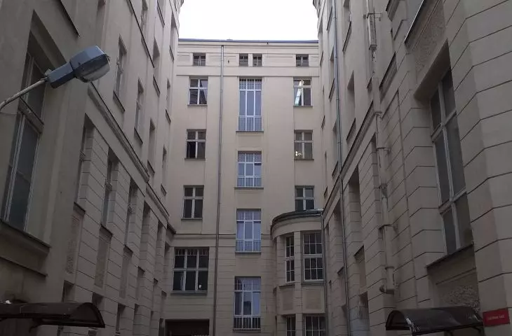 The various branches and departments have been housed in townhouses and outbuildings. Some of them have been awaiting renovation for many years.