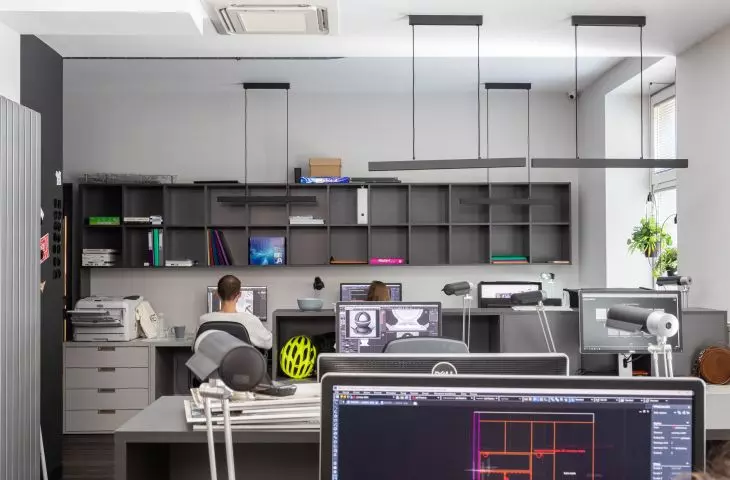 Przestrzeń biurowa w Mikołajska Studio