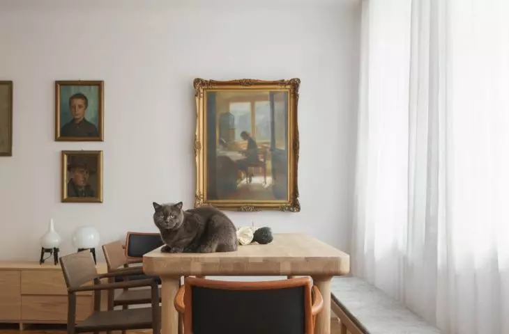 living room and dining room
