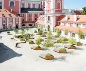Courtyard of Poznań City Hall, design: Atelier Starzak Strebicki 