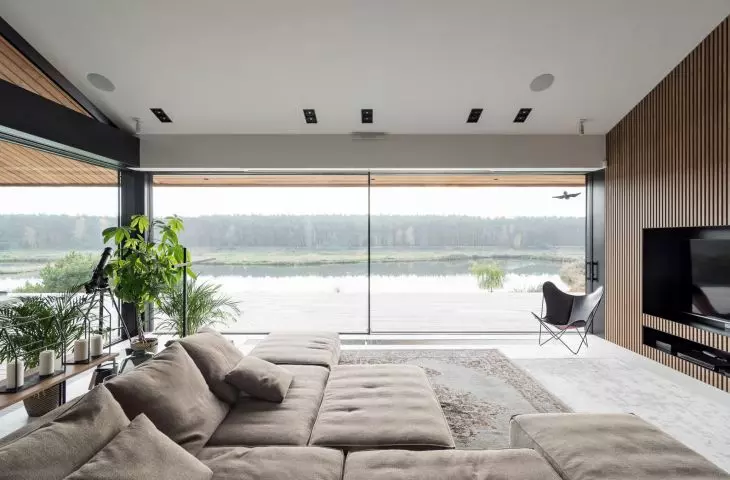 House by the river, proj.: Wrzeszcz Architects