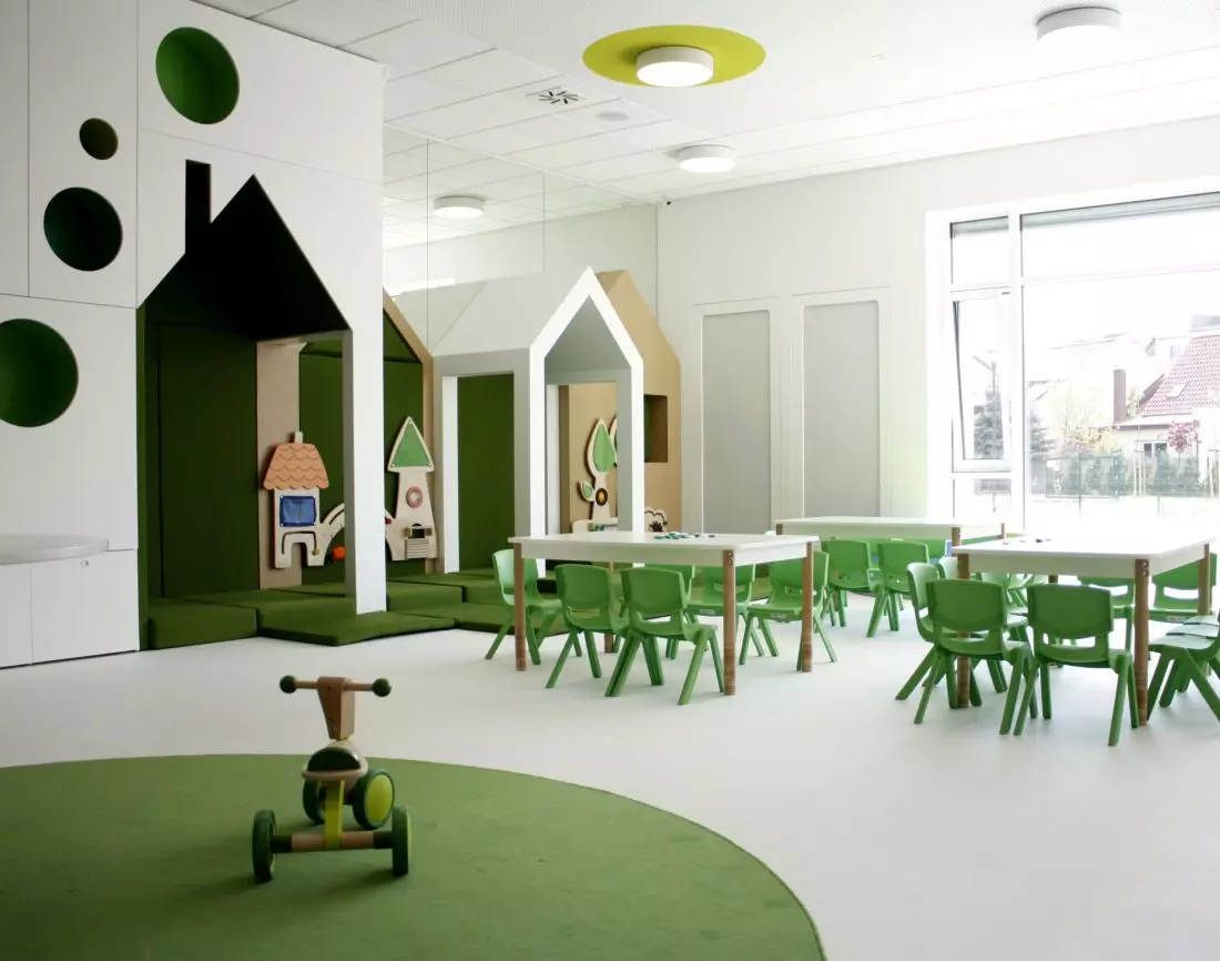 Żłobek Miejski nr 1
w Wągrowcu, proj.: Pracownia21