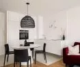 kitchenette and living room