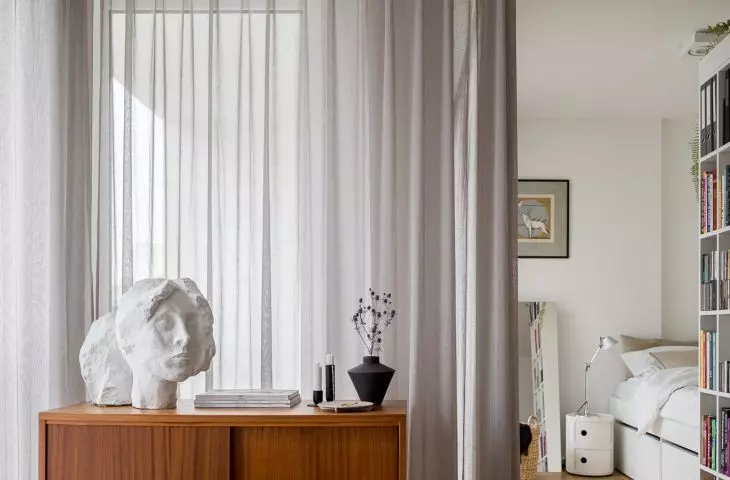 widok na sypialnię