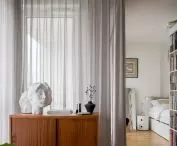 widok na sypialnię