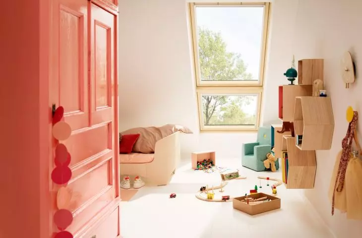 Roof windows work well in any room