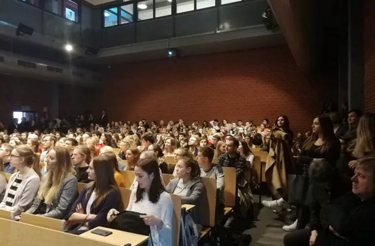 Wykład Roberta Koniecznego na Politechnice Rzeszowskiej