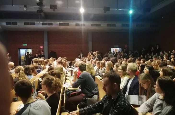 Wykład Roberta Koniecznego na Politechnice Rzeszowskiej