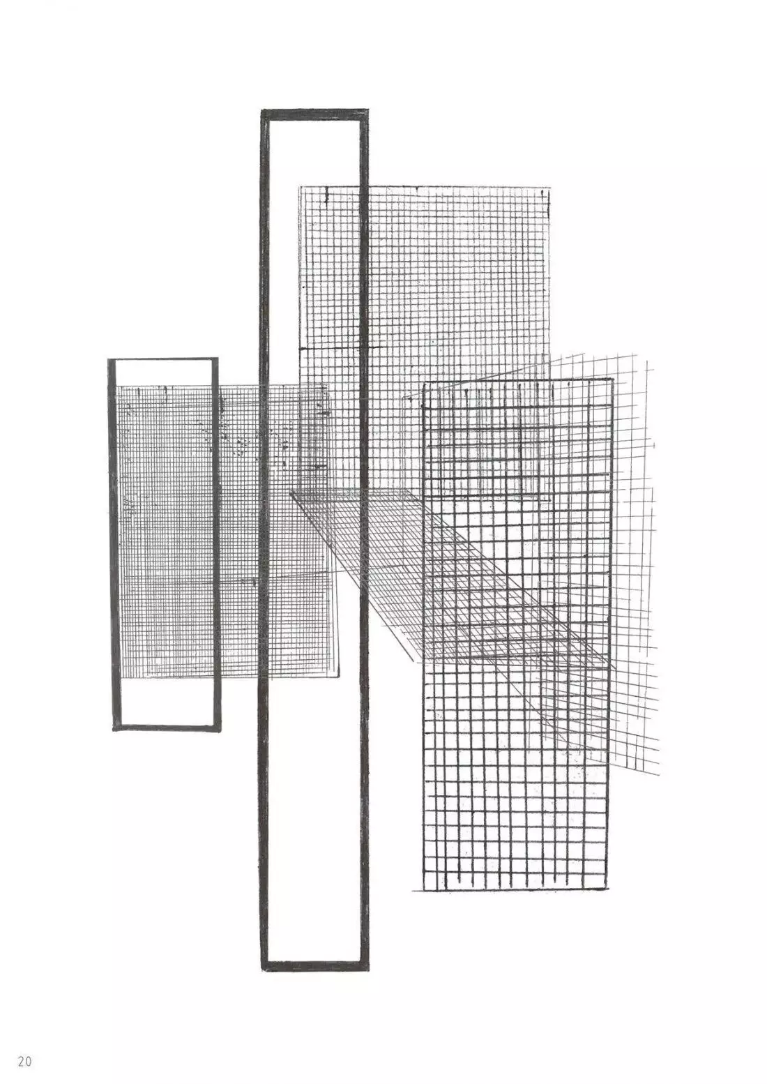 Grille 2D - relacje
płaszczyzn
