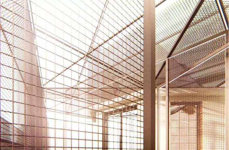 Grille 2D - wnętrze i naturalne doświetlenie