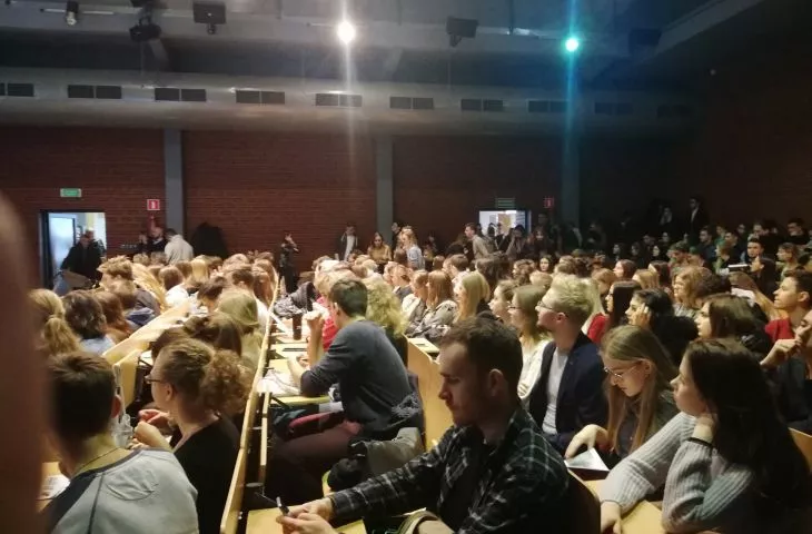 Wykład Roberta Koniecznego na Politechnice Rzeszowskiej