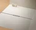 CeraFloor Indyvidual (anthracite) linear drain and tile cover