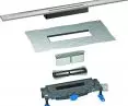CeraFloor Select linear drain - system components