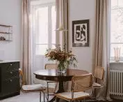 old table and chairs designed by Marcel Breuer