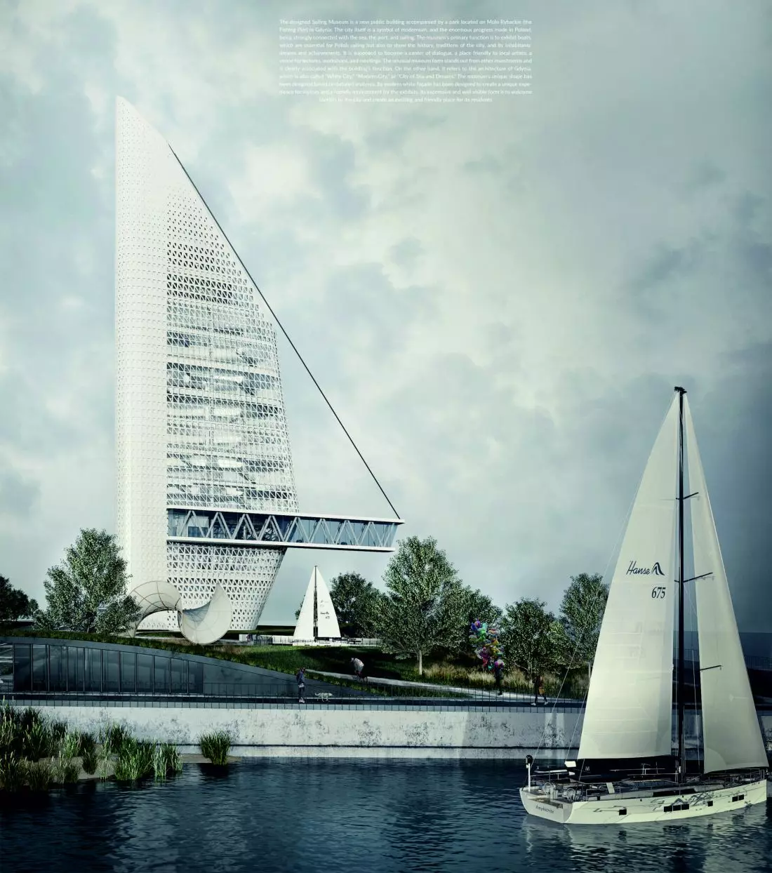 Muzeum żeglarstwa w Gdyni, proj.: Agata Morawczyńska