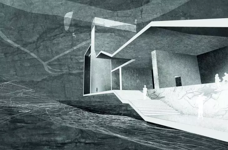 Storytelling: Concrete Corridor, proj.: Dagmara Romaniak