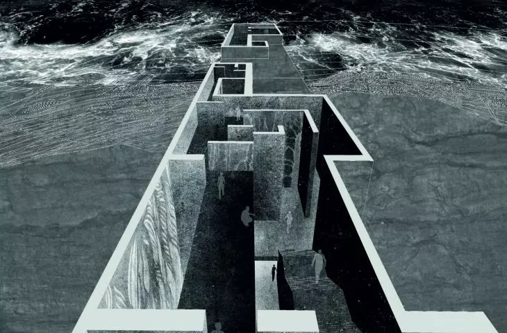 Storytelling: Concrete Corridor, proj.: Dagmara Romaniak
