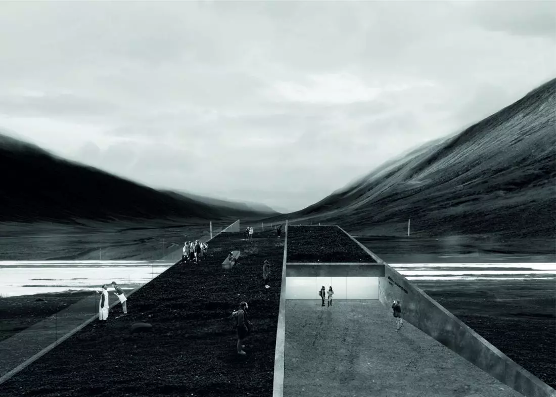 sloð — ośrodek spa na Islandii, proj.: Paweł Danielak