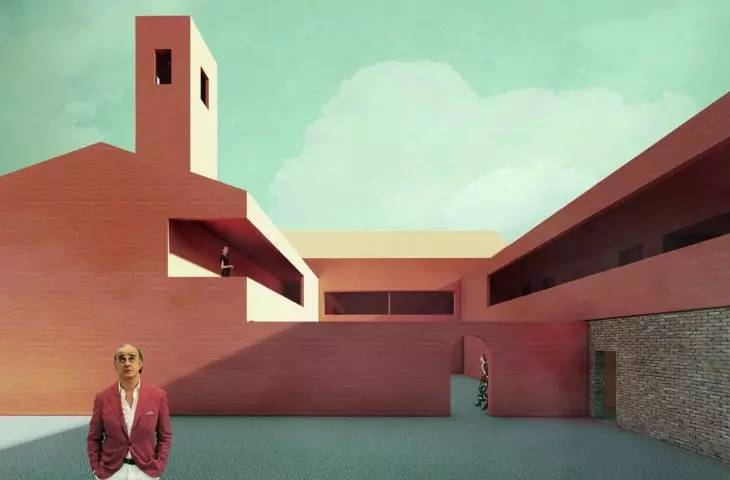 Lazzaretto Vecchio - the island of the cinema in the Venetian Lagoon, design: Szymon Ciupinski