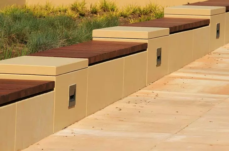 Small architecture made of architectural concrete STYL-BET