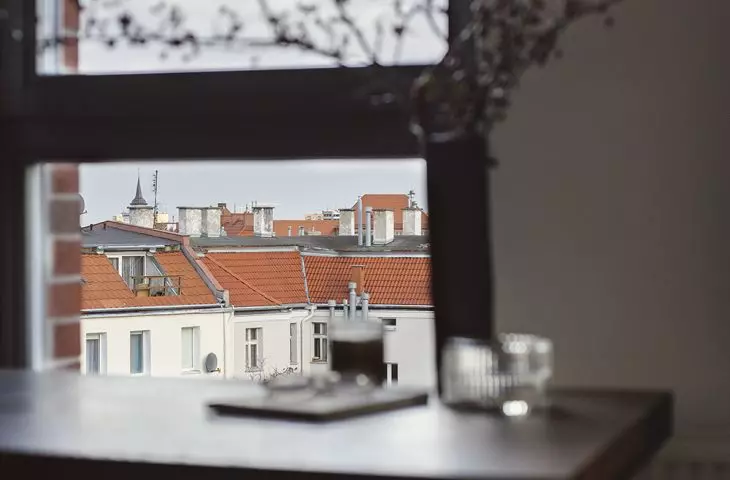 widok z okna