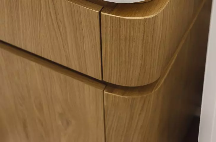 bathroom cabinet detail