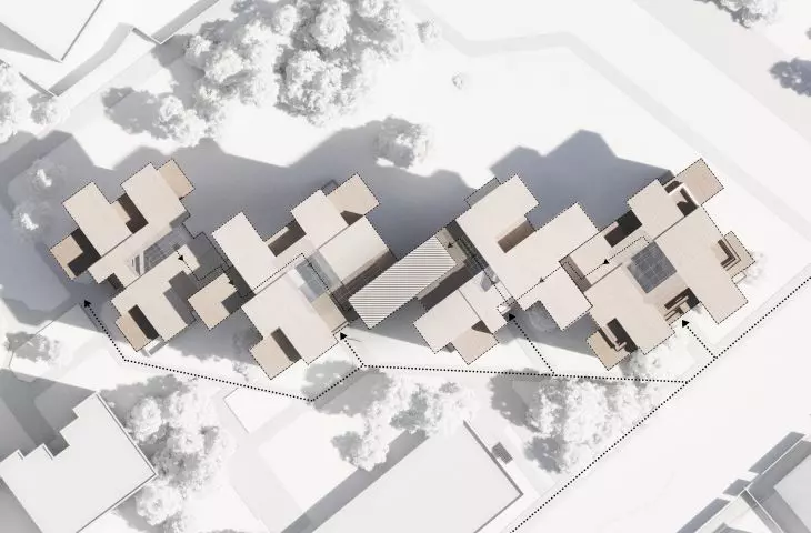 Projekt pt. „Modulus”, widok z góry