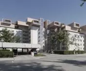 Projekt pt. „Modulus”, widok od strony ulicy