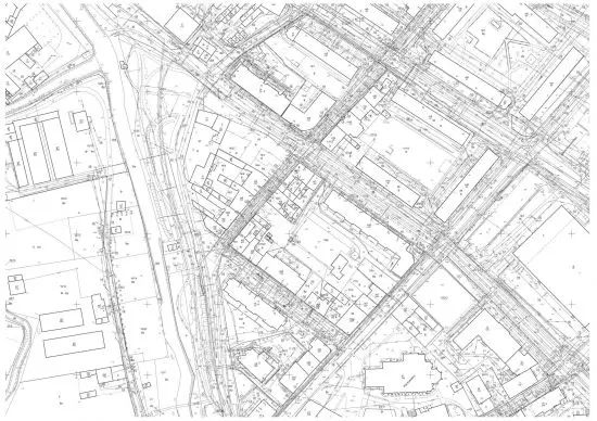 mapa basic map of the area