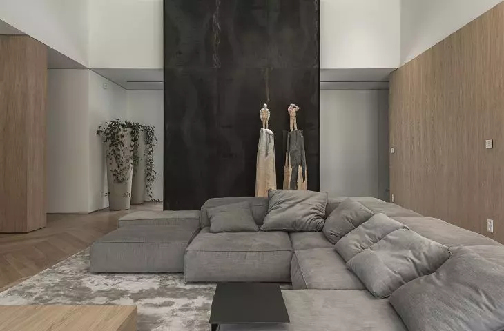luxurious and minimalist interior